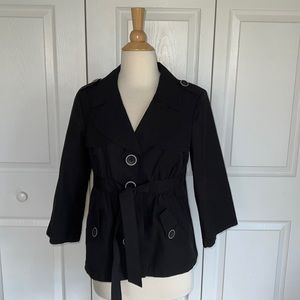 Hinge cropped jacket